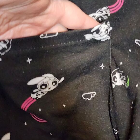 2X 18W 20W Torrid Black Powerpuff Girls Jersey Knit Cardigan Sweater Bubbles - Picture 7 of 8